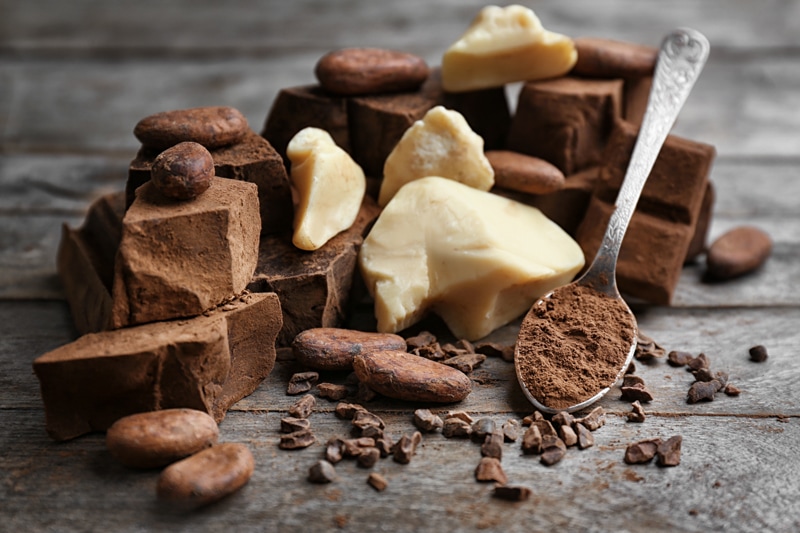 عرضه عمده پودر کاکائو، روغن سی بی اس و شکلات تخته ای