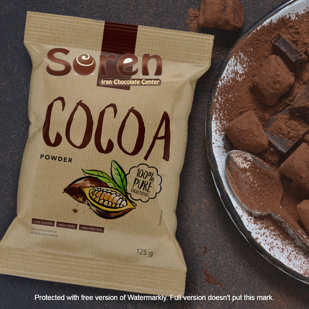 پودر کاکائو مخصوص قنادی | پودر کاکائو قلیایی