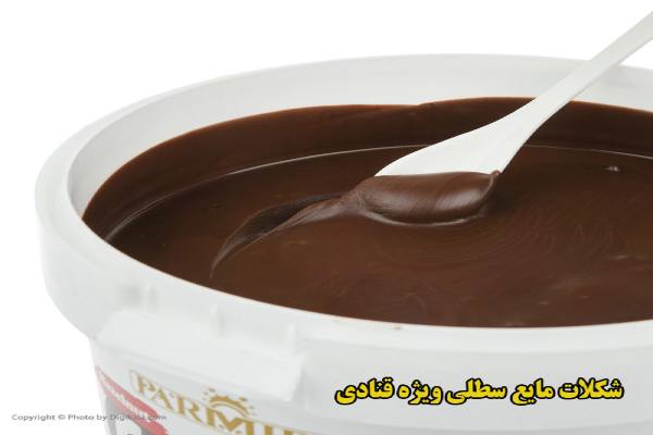 قیمت شکلات مایع سطلی ویژه قنادی
