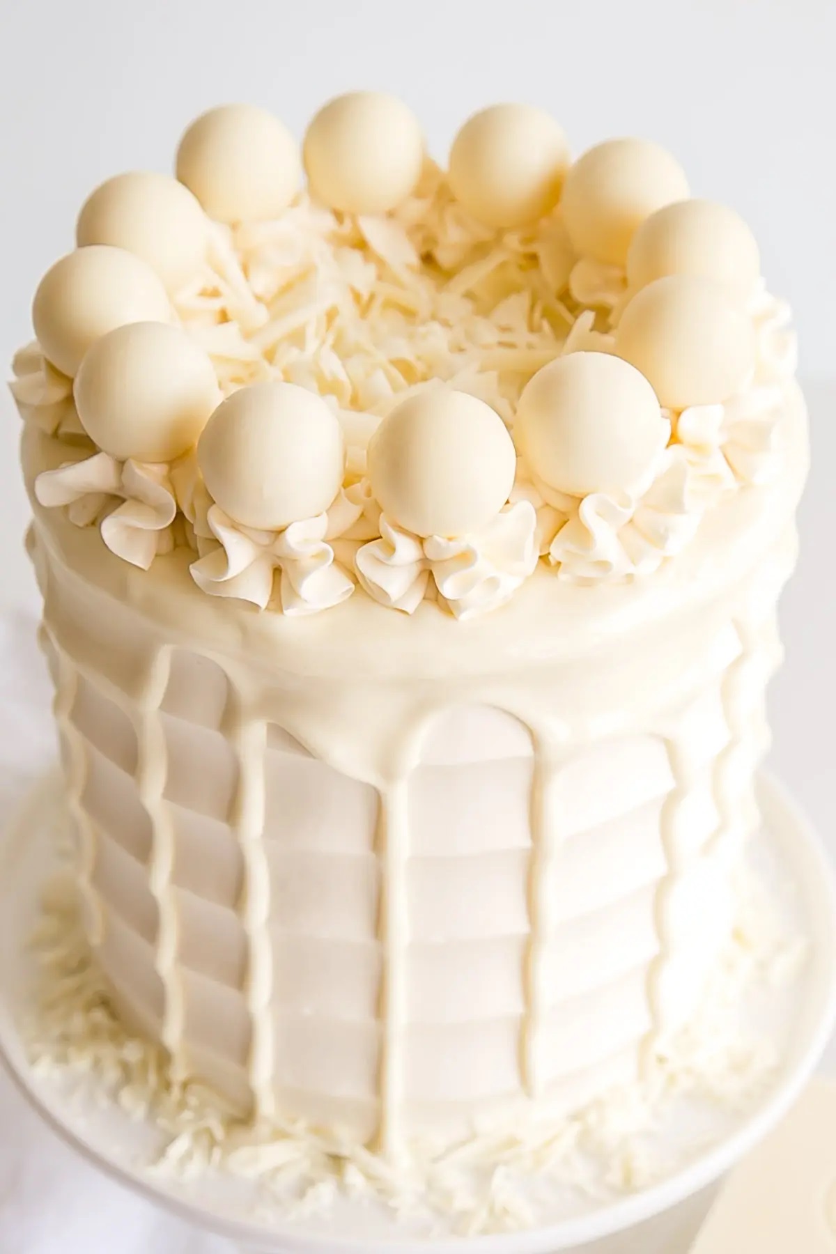 شکلات تخته ای سفید برای تزیین روی کیک
