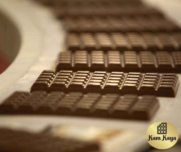 خط تولید شکلات تخته ای