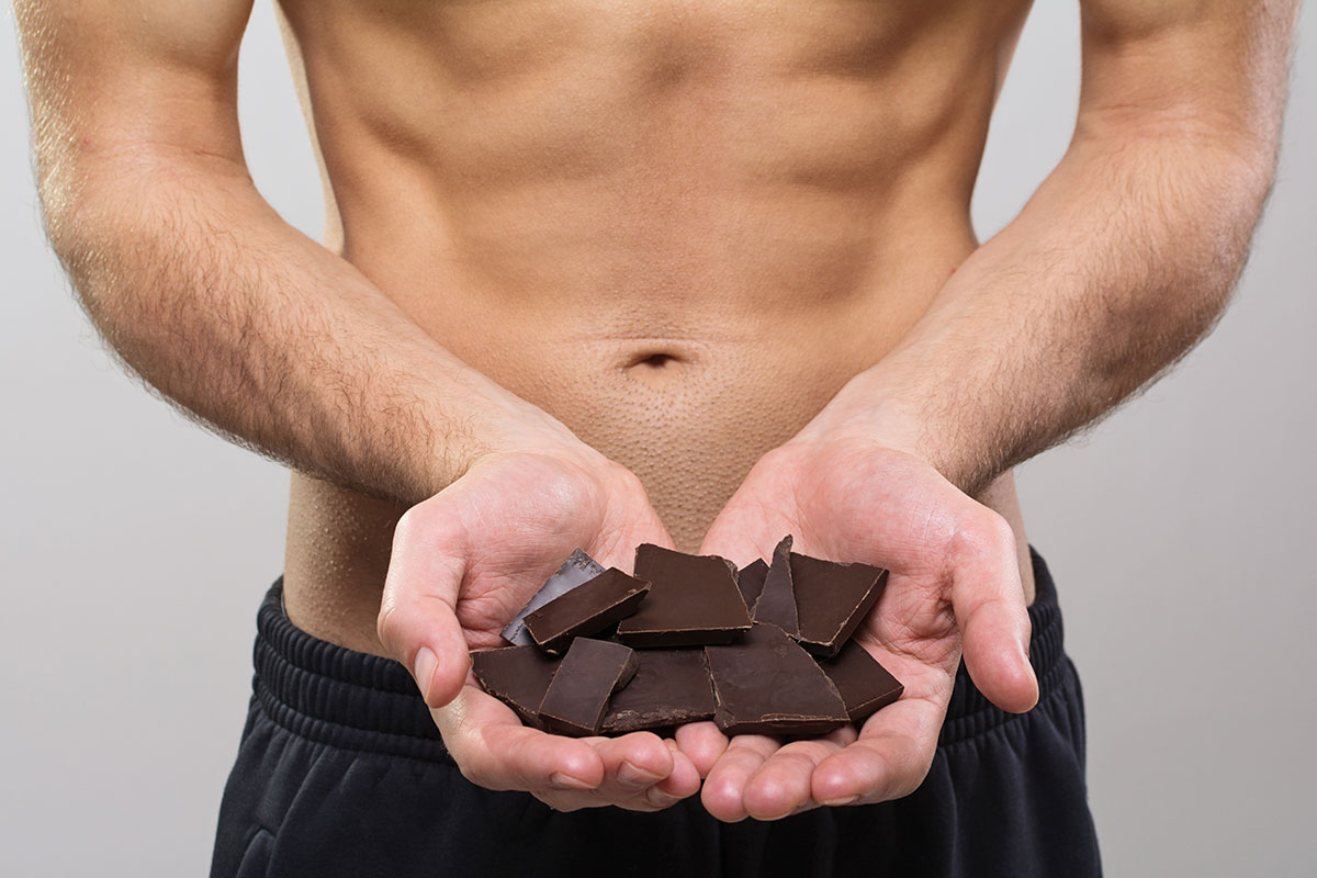 مصرف شکلات تلخ برای ورزشکاران