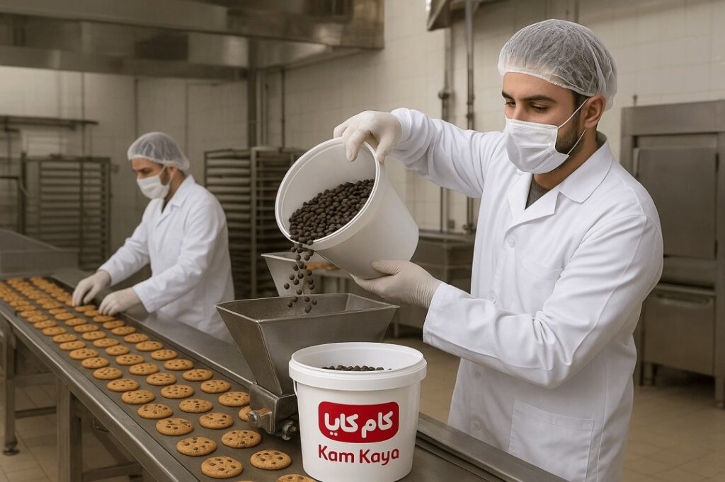 شکلات چیپسی برای تولید